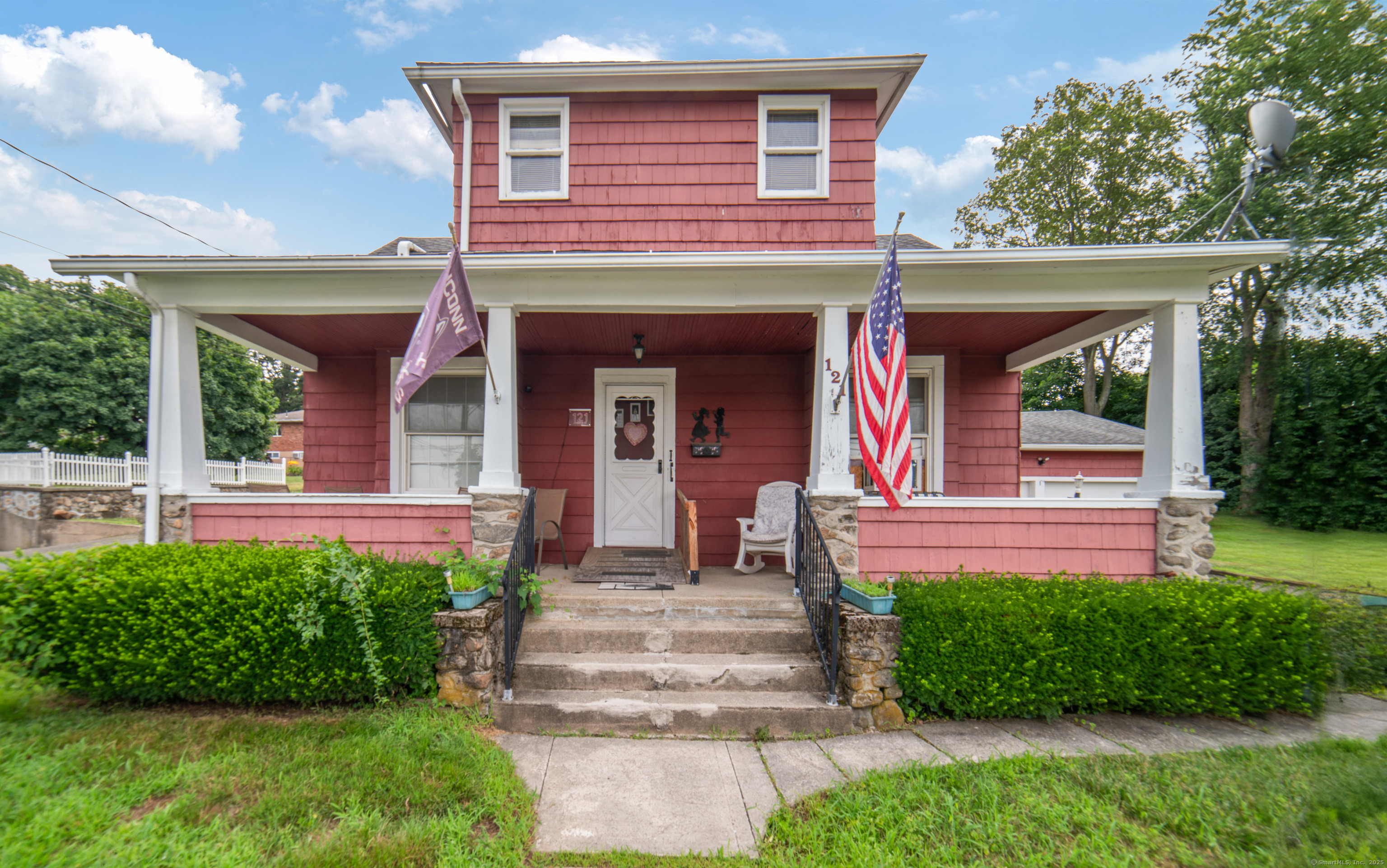 121 Johnson Street Naugatuck, CT 06770 - Photo 1 of 1 front view of a house with a yard