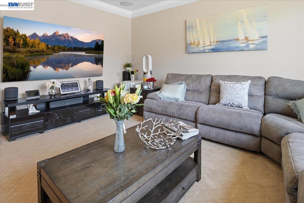 2861 Millbridge Place San Ramon, CA 94583 - Photo 9 of 58 a living room with furniture flowerpot and wooden floor