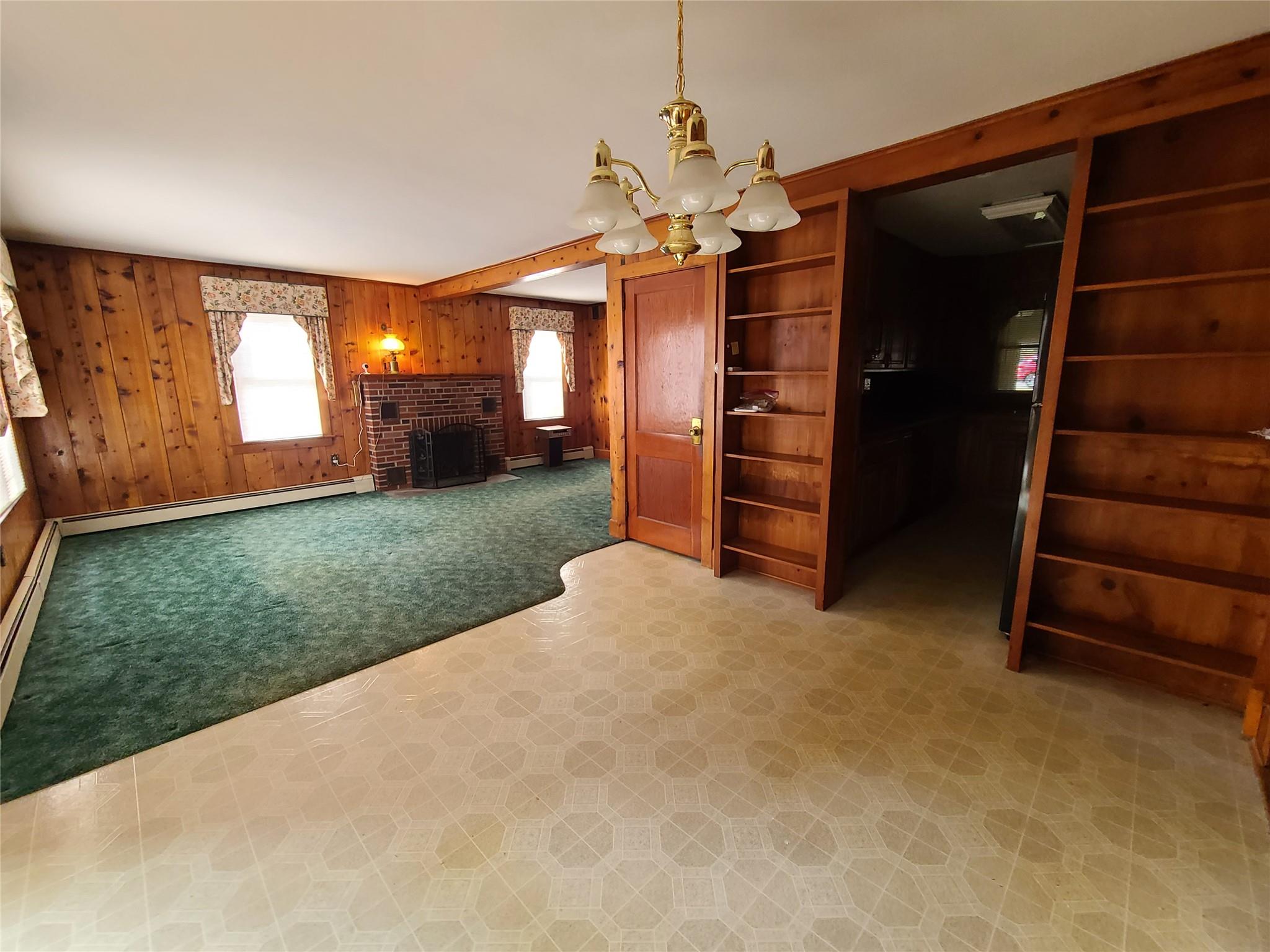 493 Old Taylor Road Jeffersonville, NY 12748 - Photo 13 of 35 a view of a big room with closet and windows