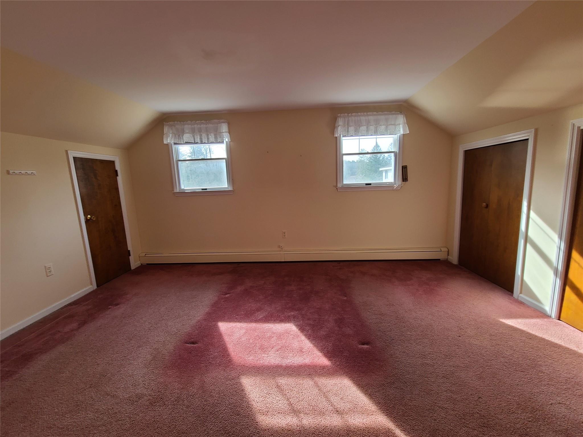 493 Old Taylor Road Jeffersonville, NY 12748 - Photo 20 of 35 an empty room with windows