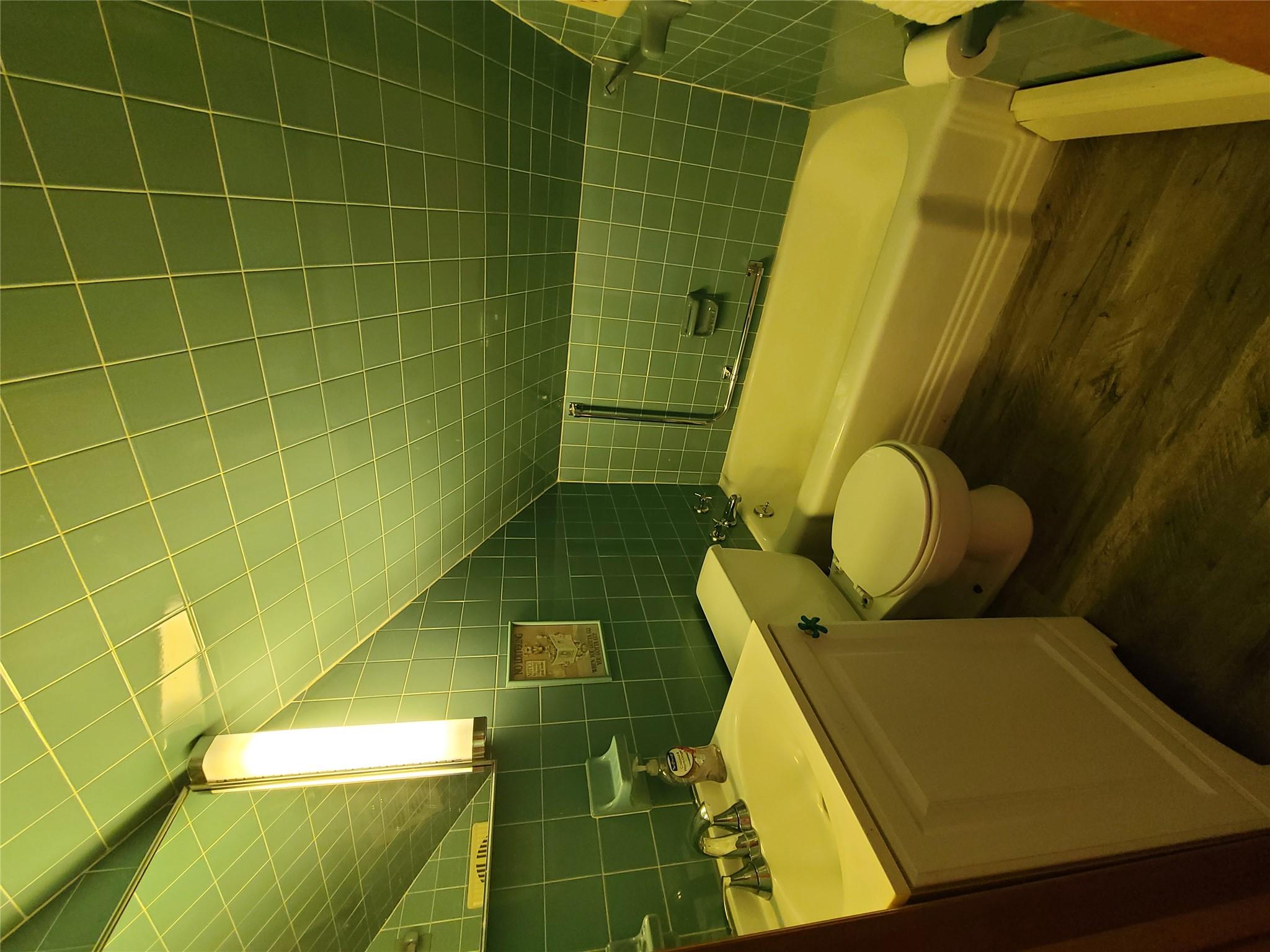 493 Old Taylor Road Jeffersonville, NY 12748 - Photo 24 of 35 a bathroom with a sink toilet and shower