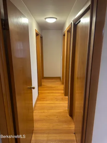 a view of hallway with elevator