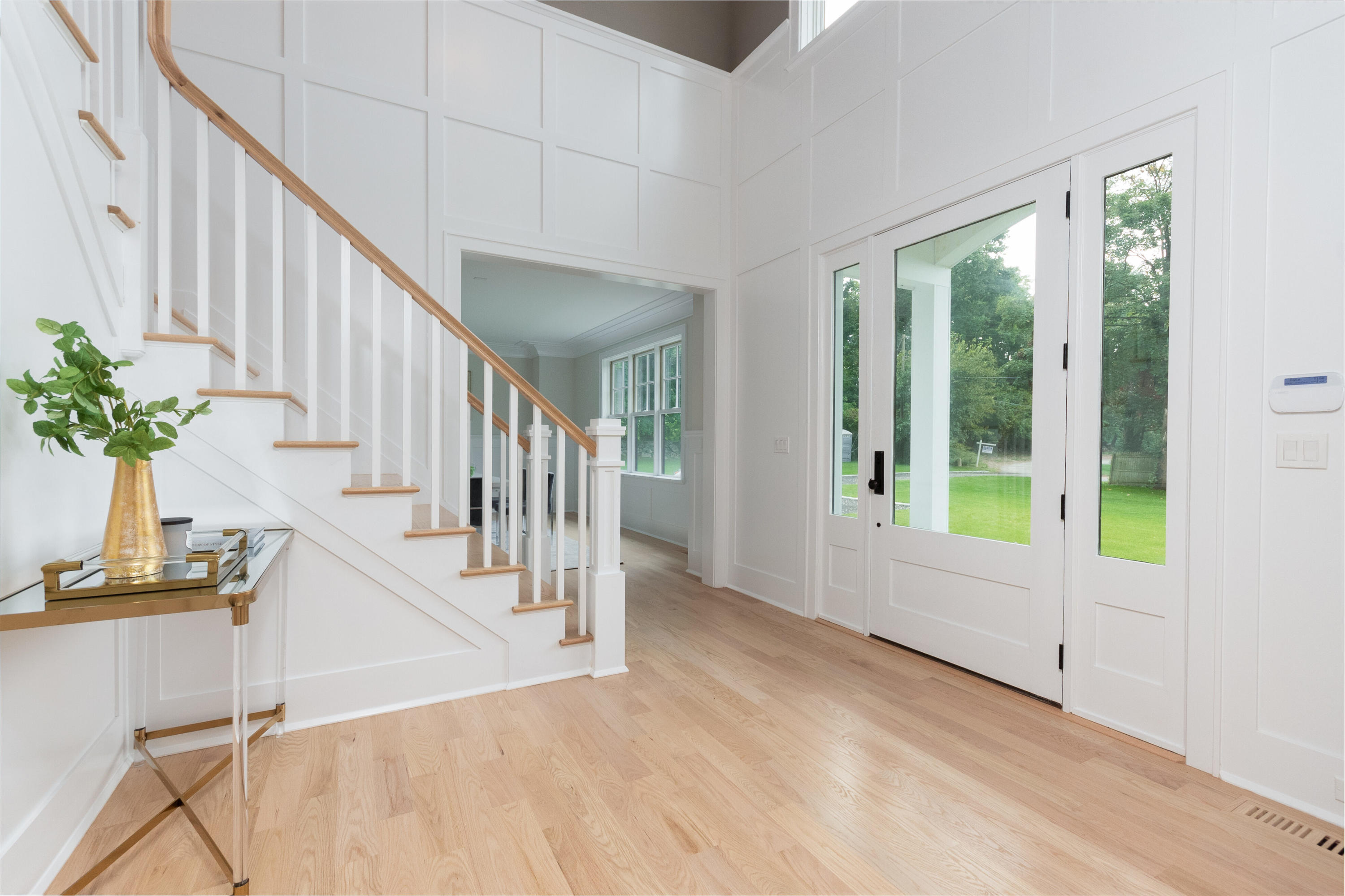 188 Brushy Ridge Road New Canaan, CT 06840 - Photo 4 of 32 a view of an entryway with wooden floor