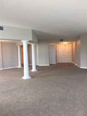 a view of empty room