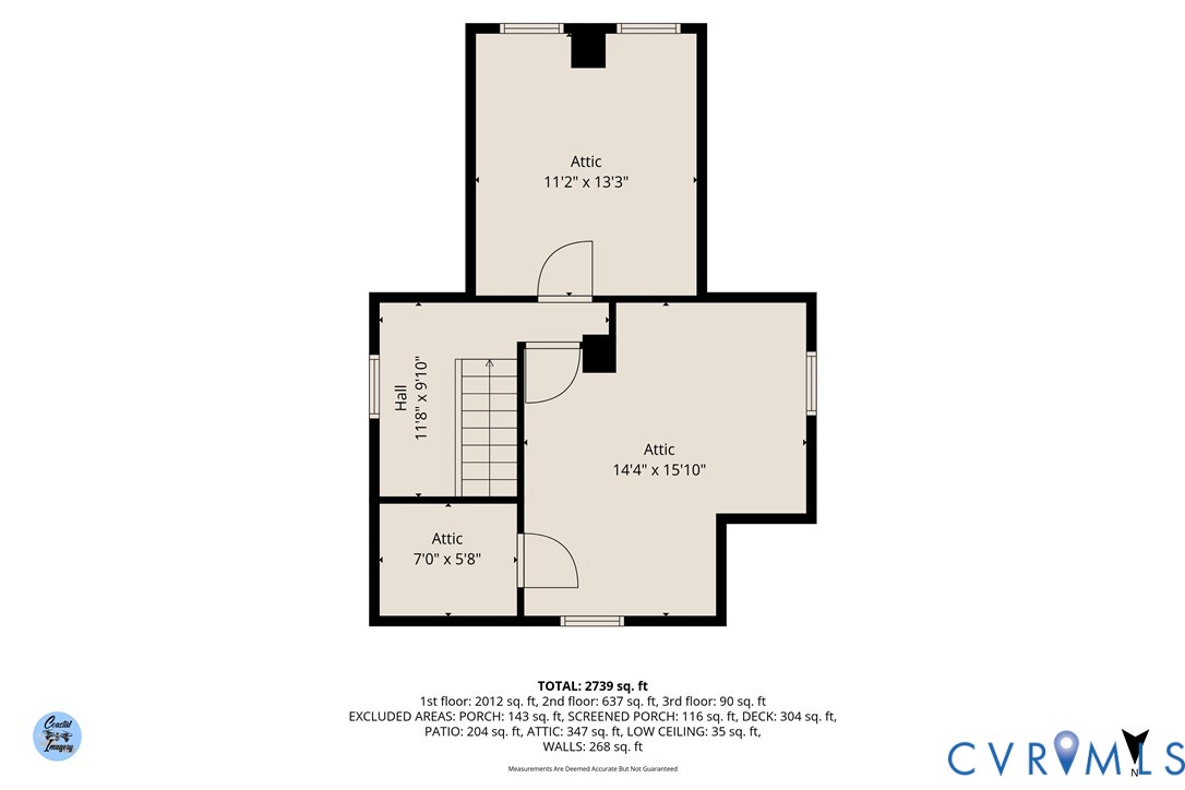 618 Main Street Reedville, VA 22539 - Photo 53 of 54 Attic