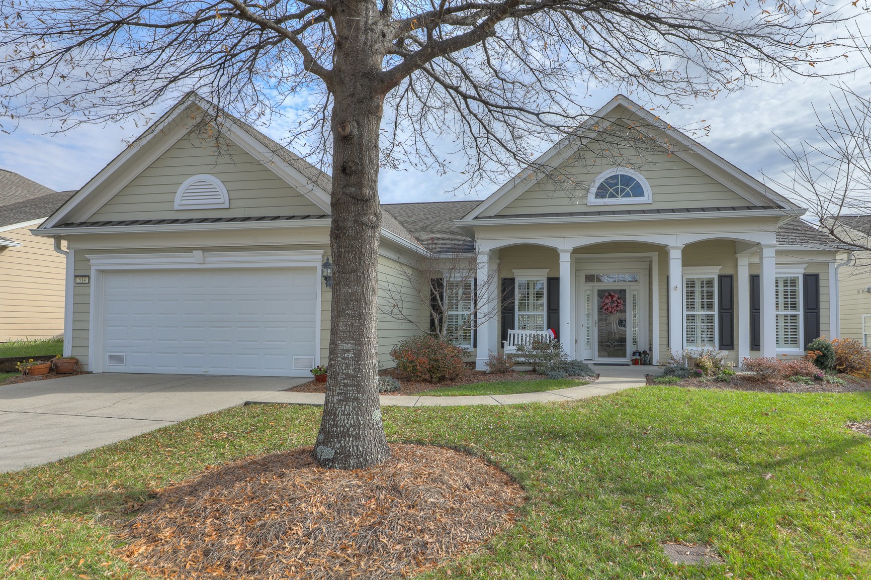 514 Bugler Road Mount Juliet, TN 37122 - Photo 1 of 45 a front view of a house with a yard and garage