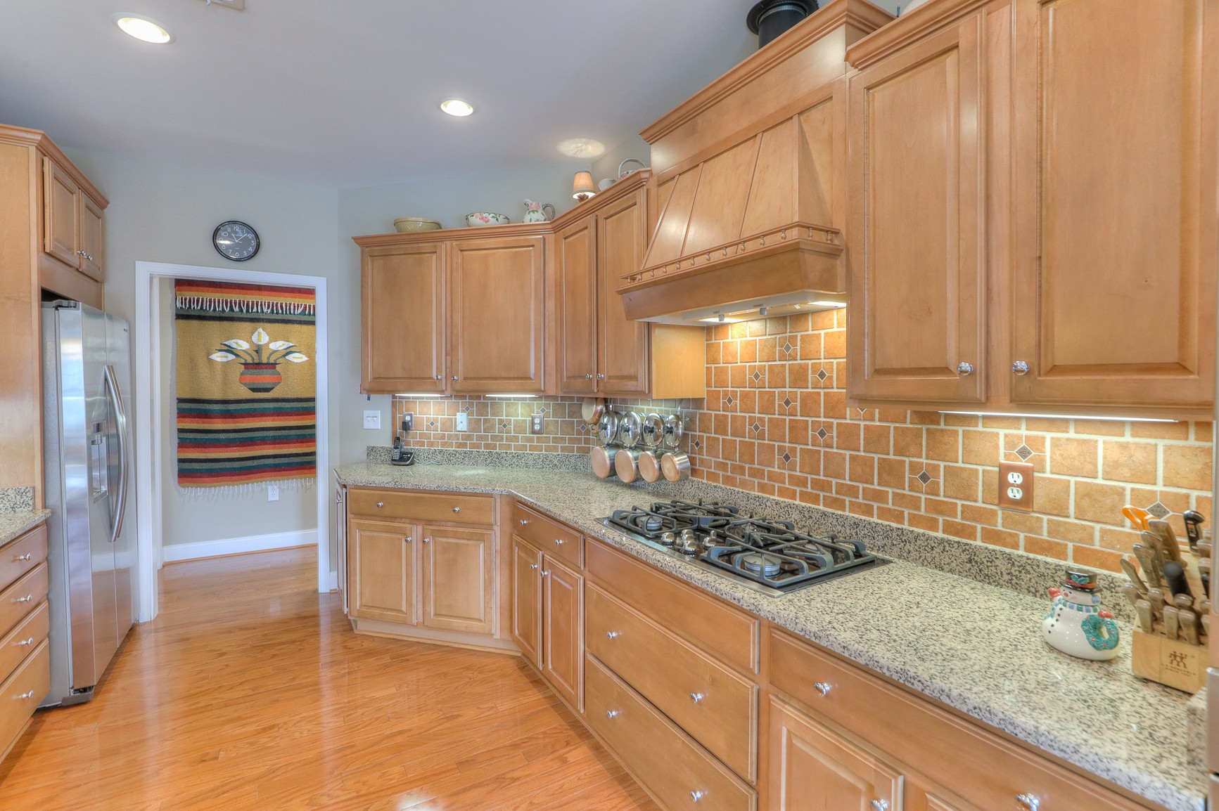 514 Bugler Road Mount Juliet, TN 37122 - Photo 14 of 45 a kitchen with stainless steel appliances granite countertop a sink stove and cabinets
