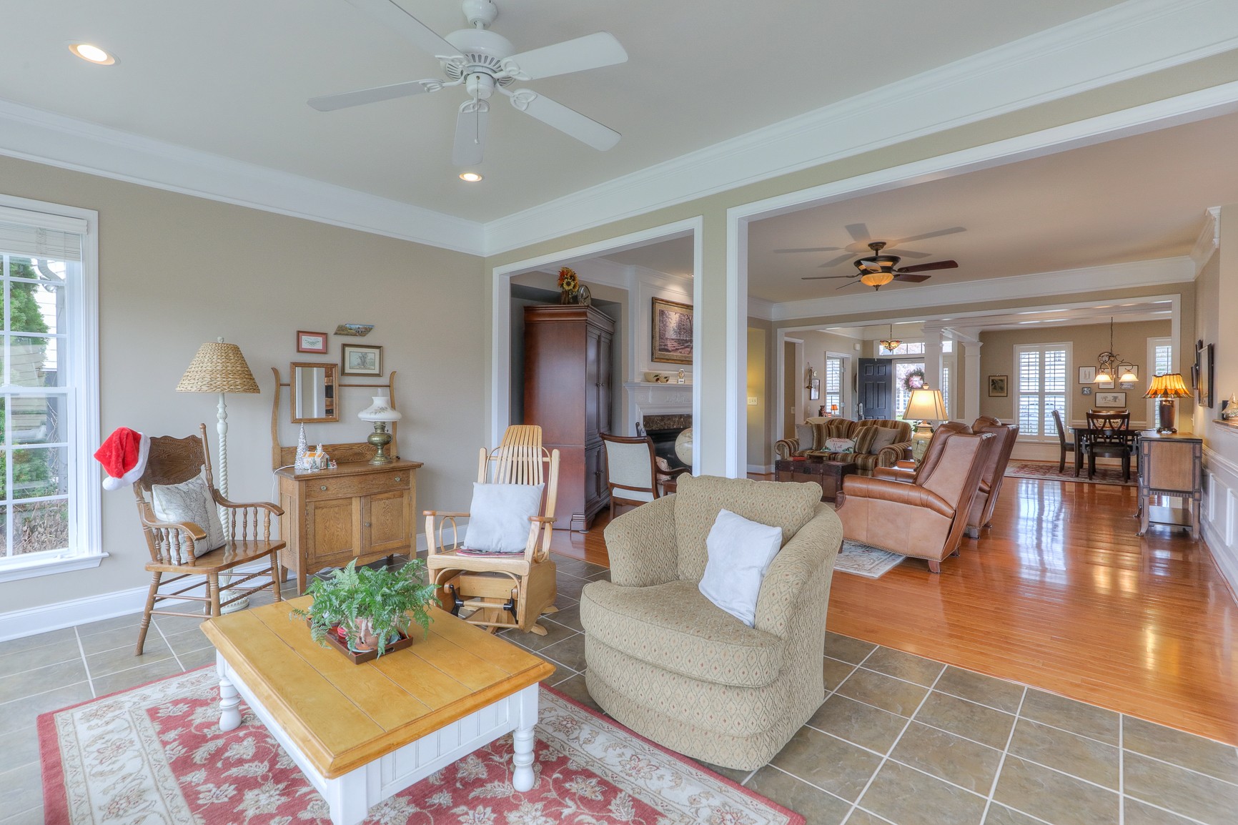 514 Bugler Road Mount Juliet, TN 37122 - Photo 20 of 45 a living room with furniture and wooden floor