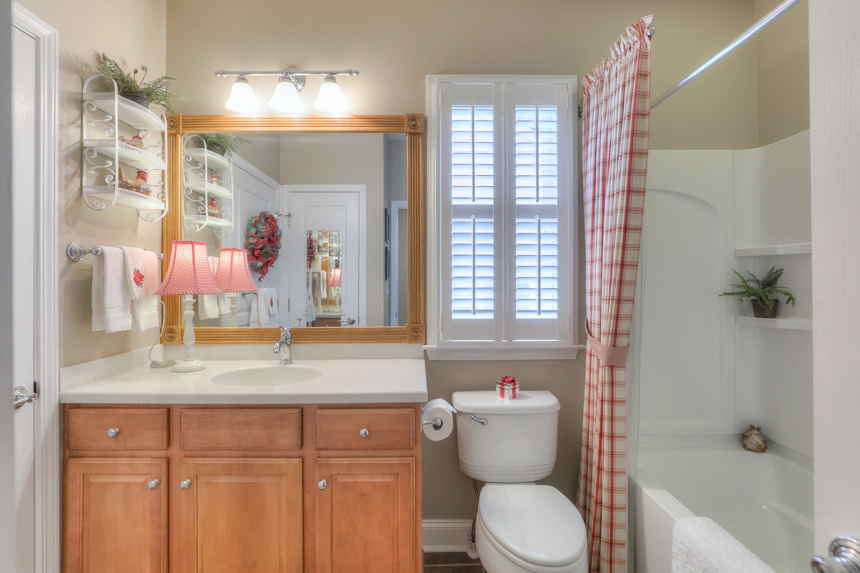 514 Bugler Road Mount Juliet, TN 37122 - Photo 28 of 45 a bathroom with a granite countertop sink toilet and shower
