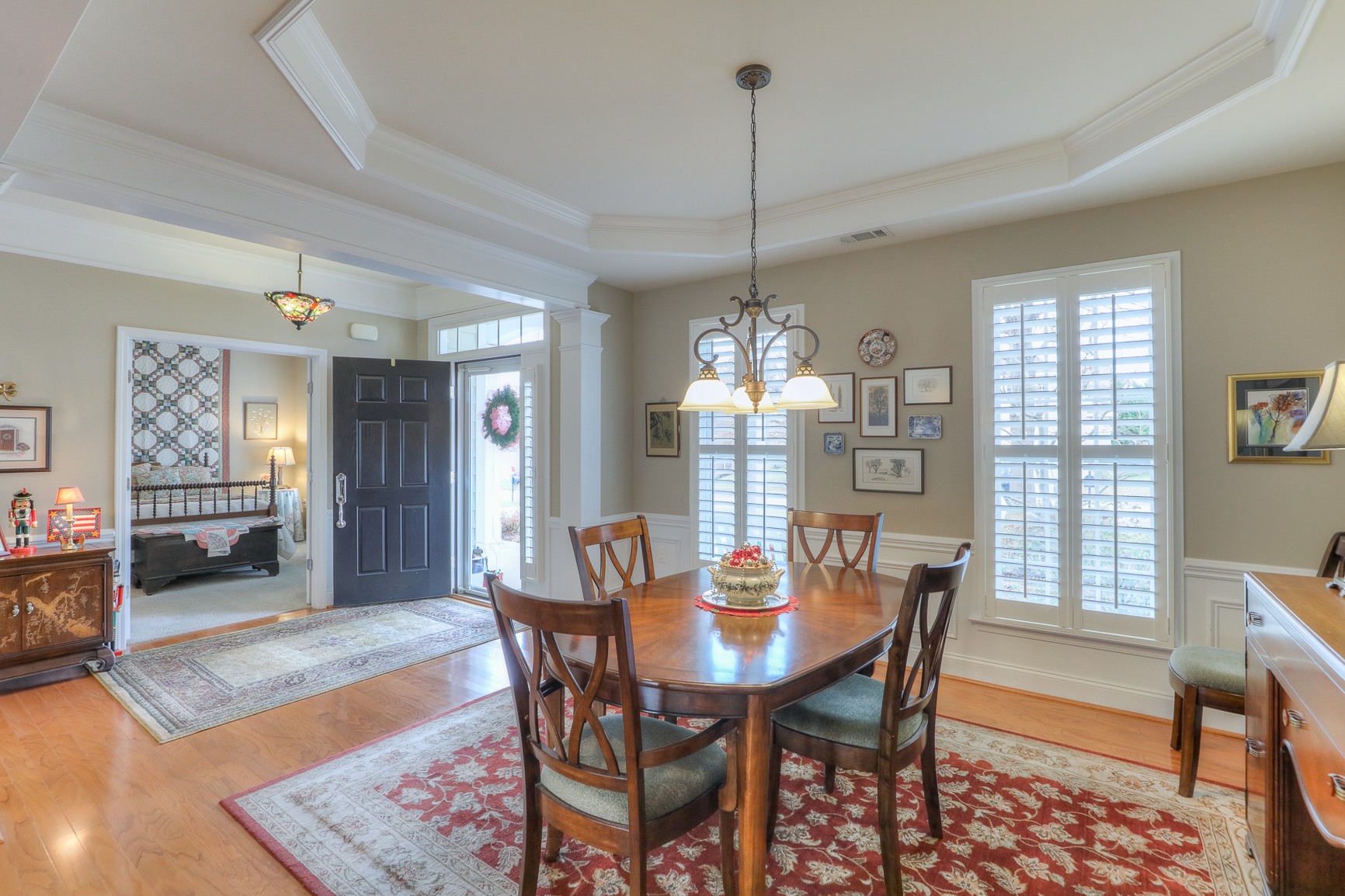514 Bugler Road Mount Juliet, TN 37122 - Photo 4 of 45 a view of a dining room with furniture window and wooden floor