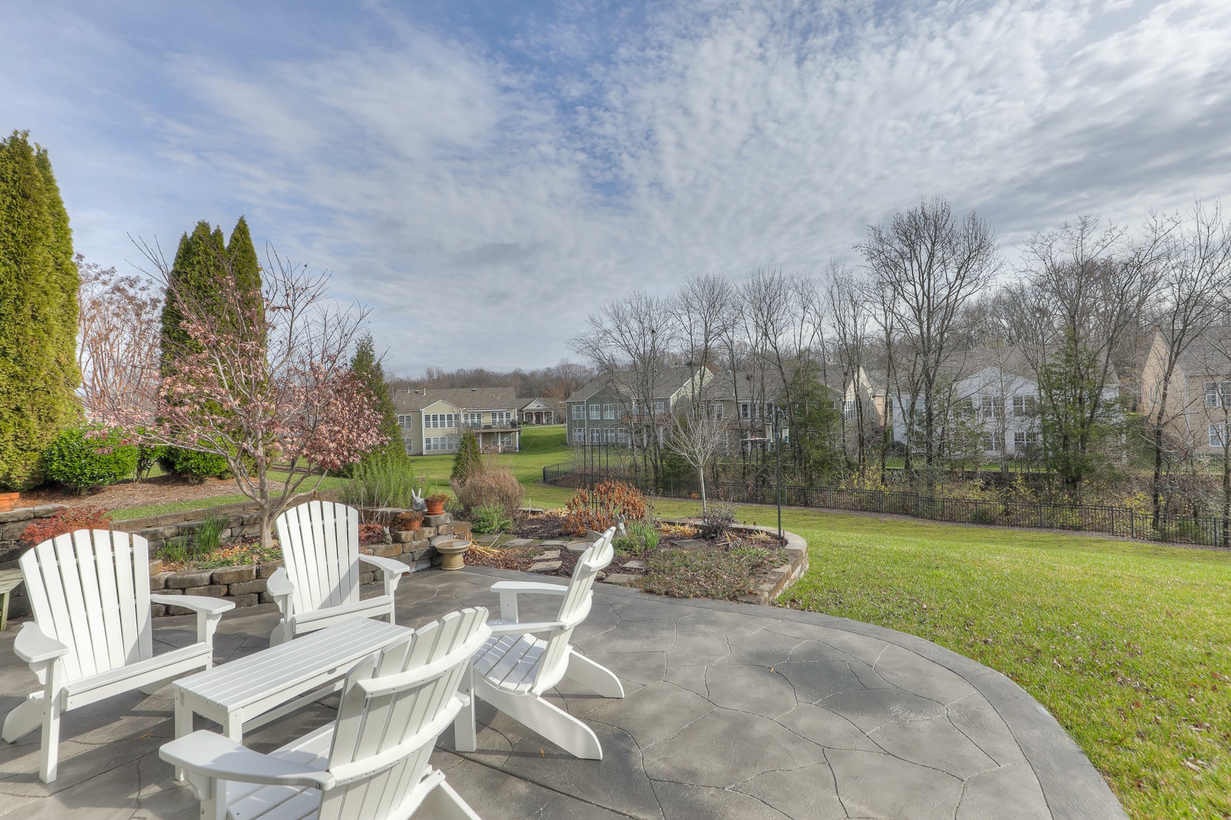 514 Bugler Road Mount Juliet, TN 37122 - Photo 34 of 45 a view of a chairs and table in patio with a garden