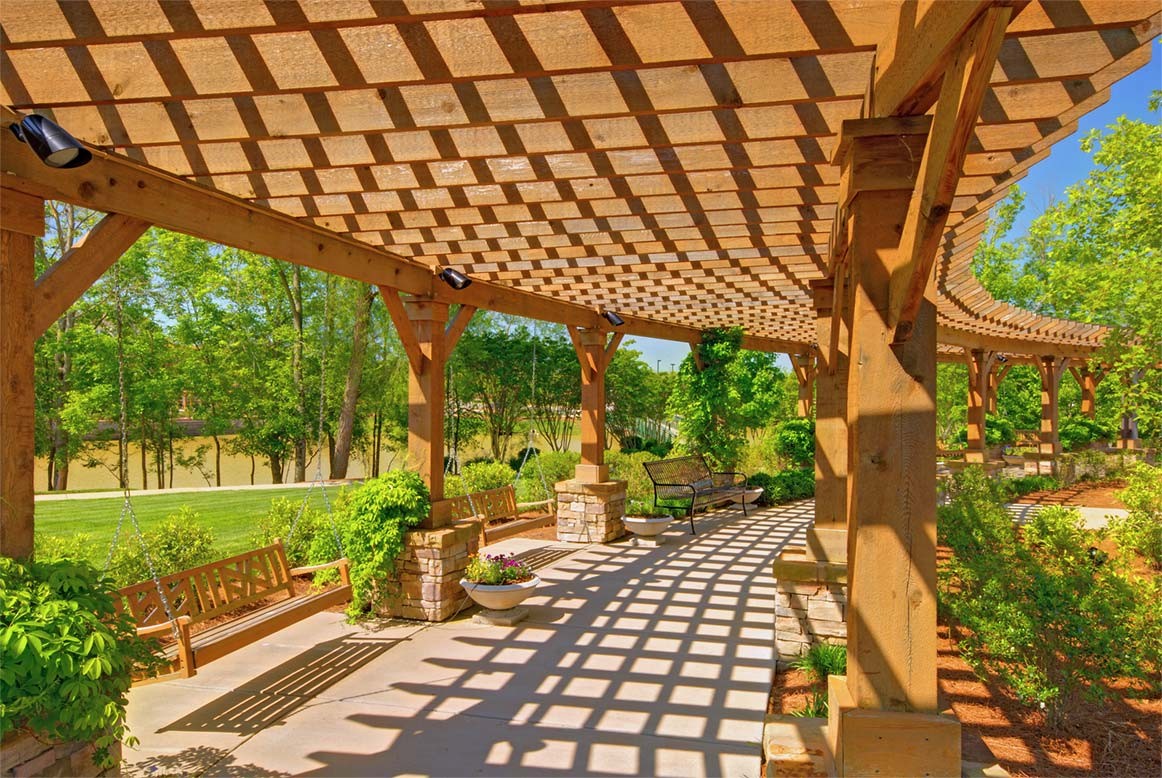 514 Bugler Road Mount Juliet, TN 37122 - Photo 43 of 45 a view of a patio with a table and chairs next to a yard