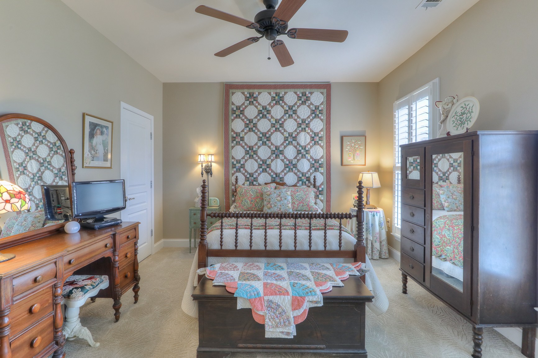 514 Bugler Road Mount Juliet, TN 37122 - Photo 8 of 45 a bedroom with furniture and window