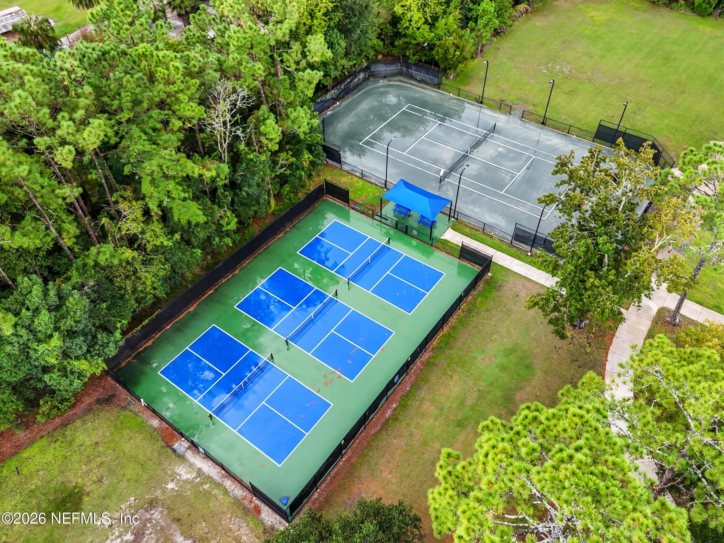 10082 Chester Lake Road East Jacksonville, FL 32256 - Photo 62 of 65 66_Deercreek CC Pickle Ball Court