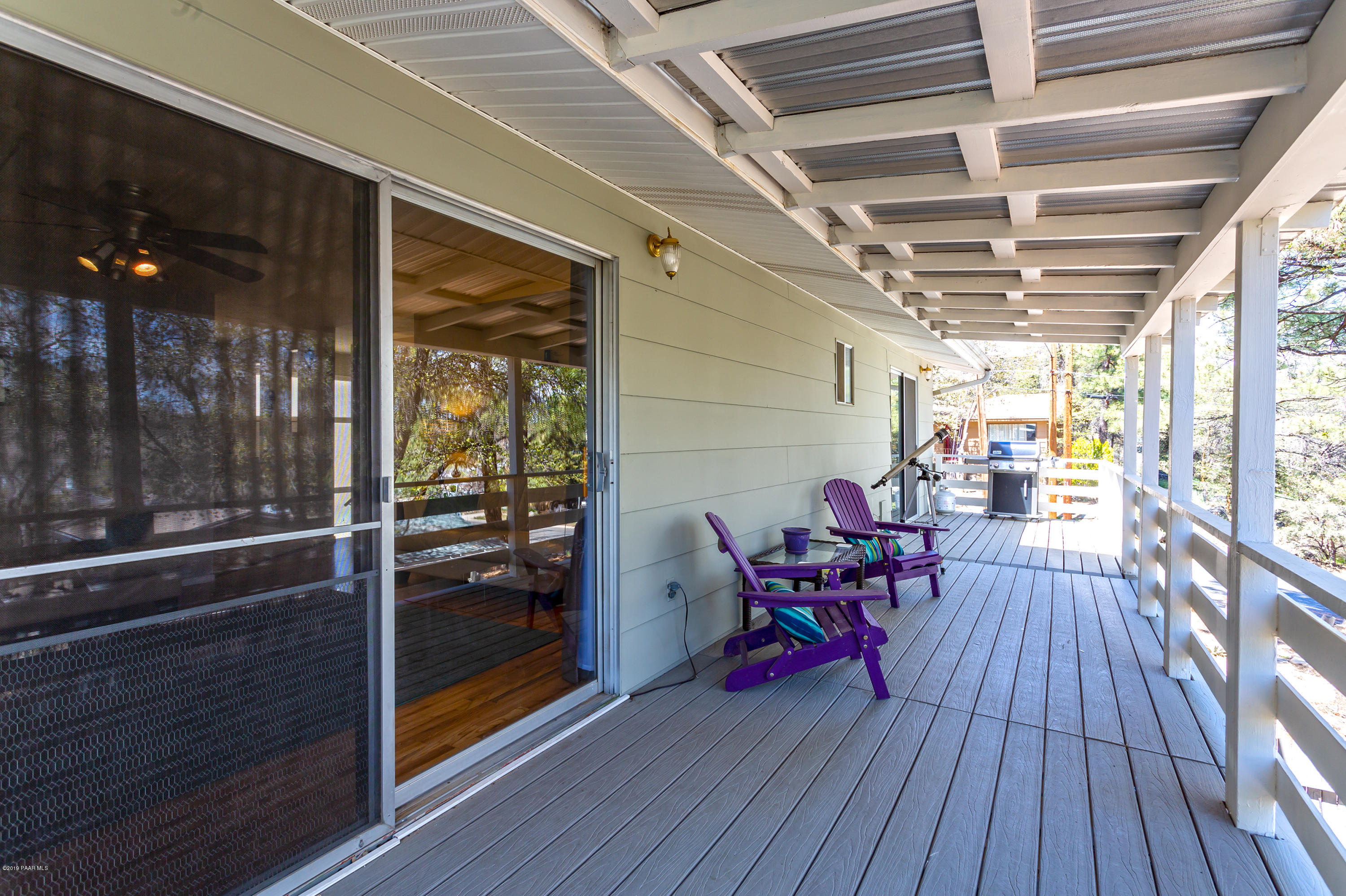401 Canyon Springs Road Prescott, AZ 86303 - Photo 20 of 28 Covered Deck