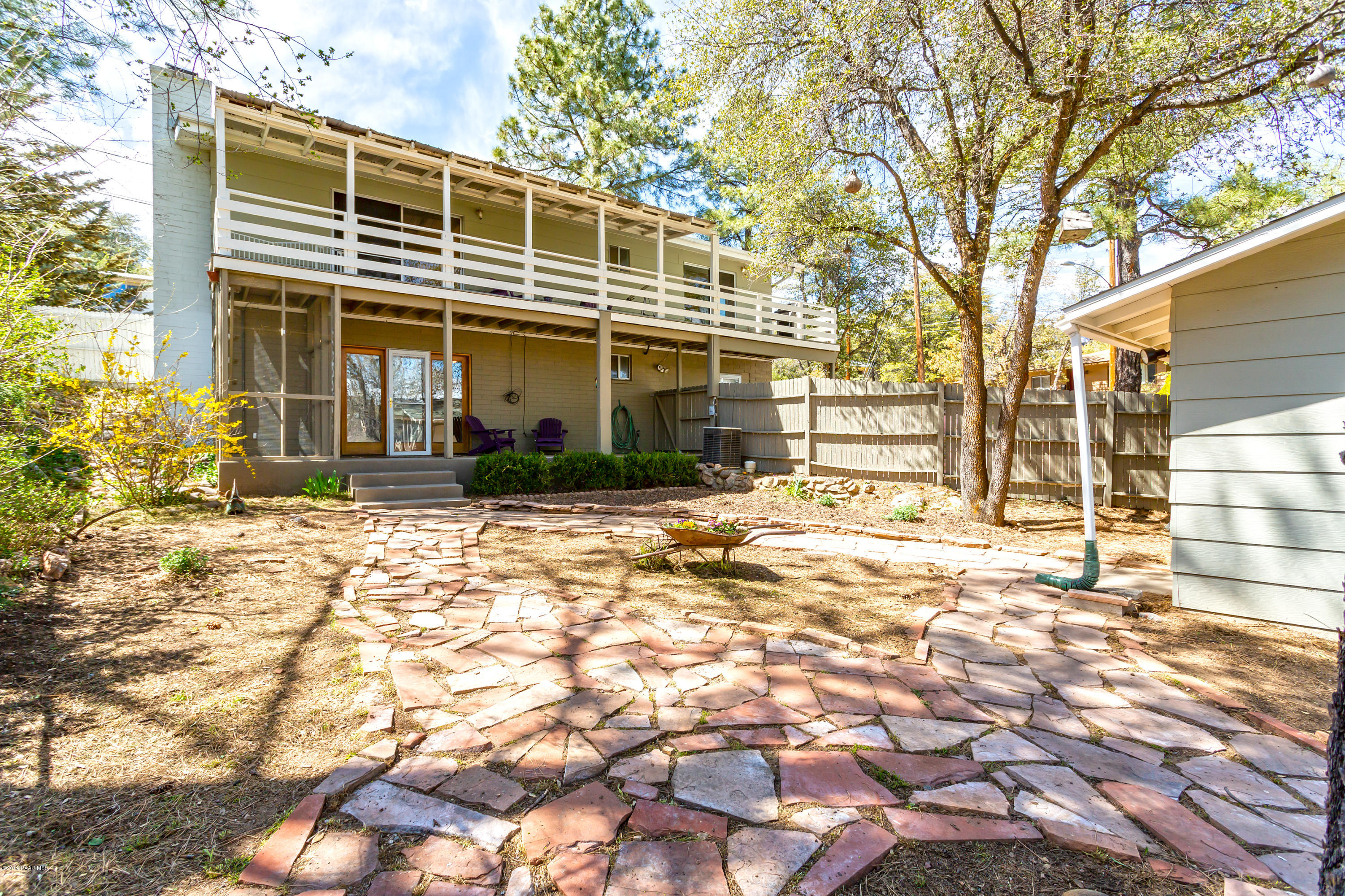 401 Canyon Springs Road Prescott, AZ 86303 - Photo 22 of 28 Fenced Backyard