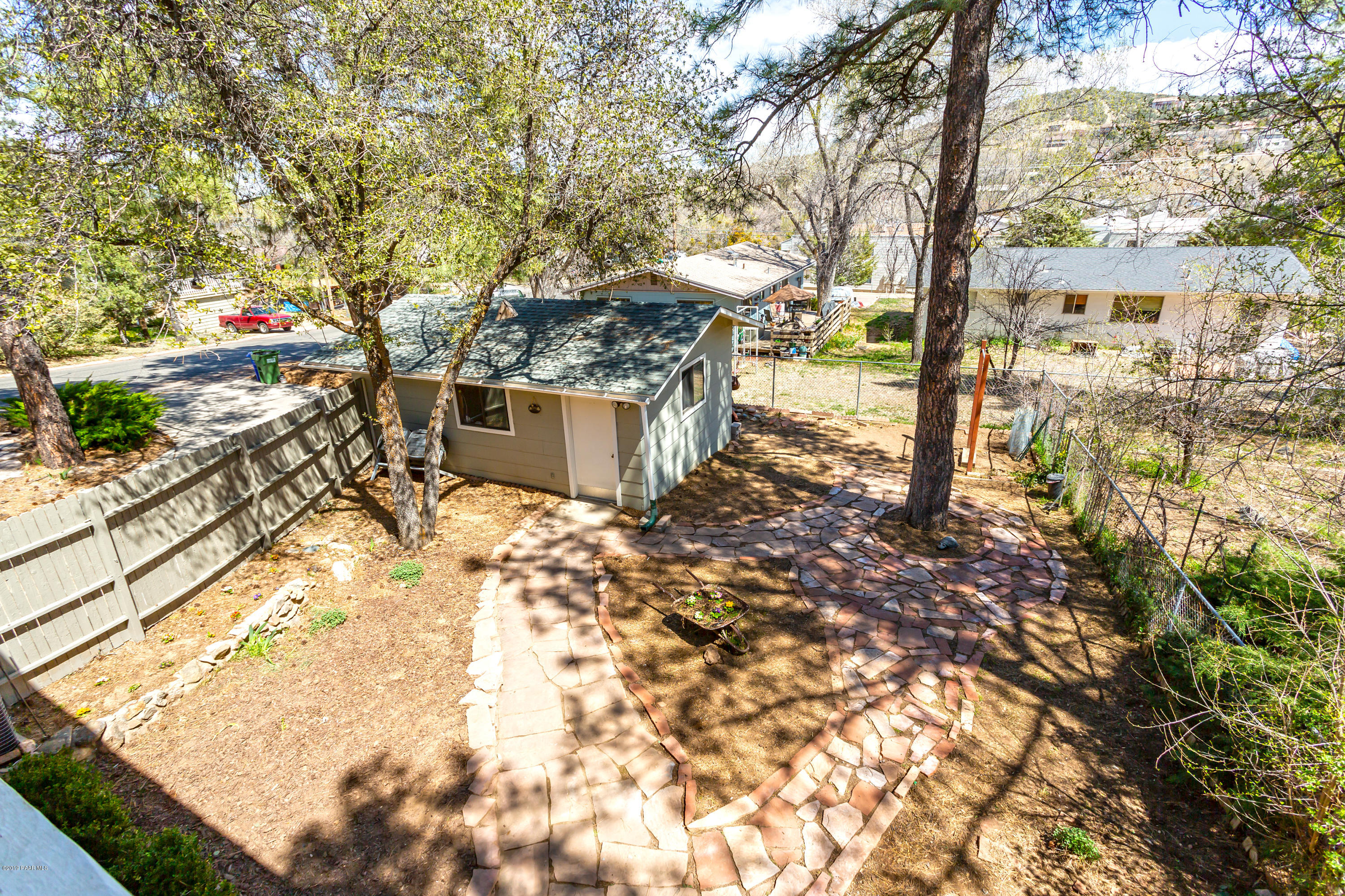 401 Canyon Springs Road Prescott, AZ 86303 - Photo 24 of 28 Backyard from Deck