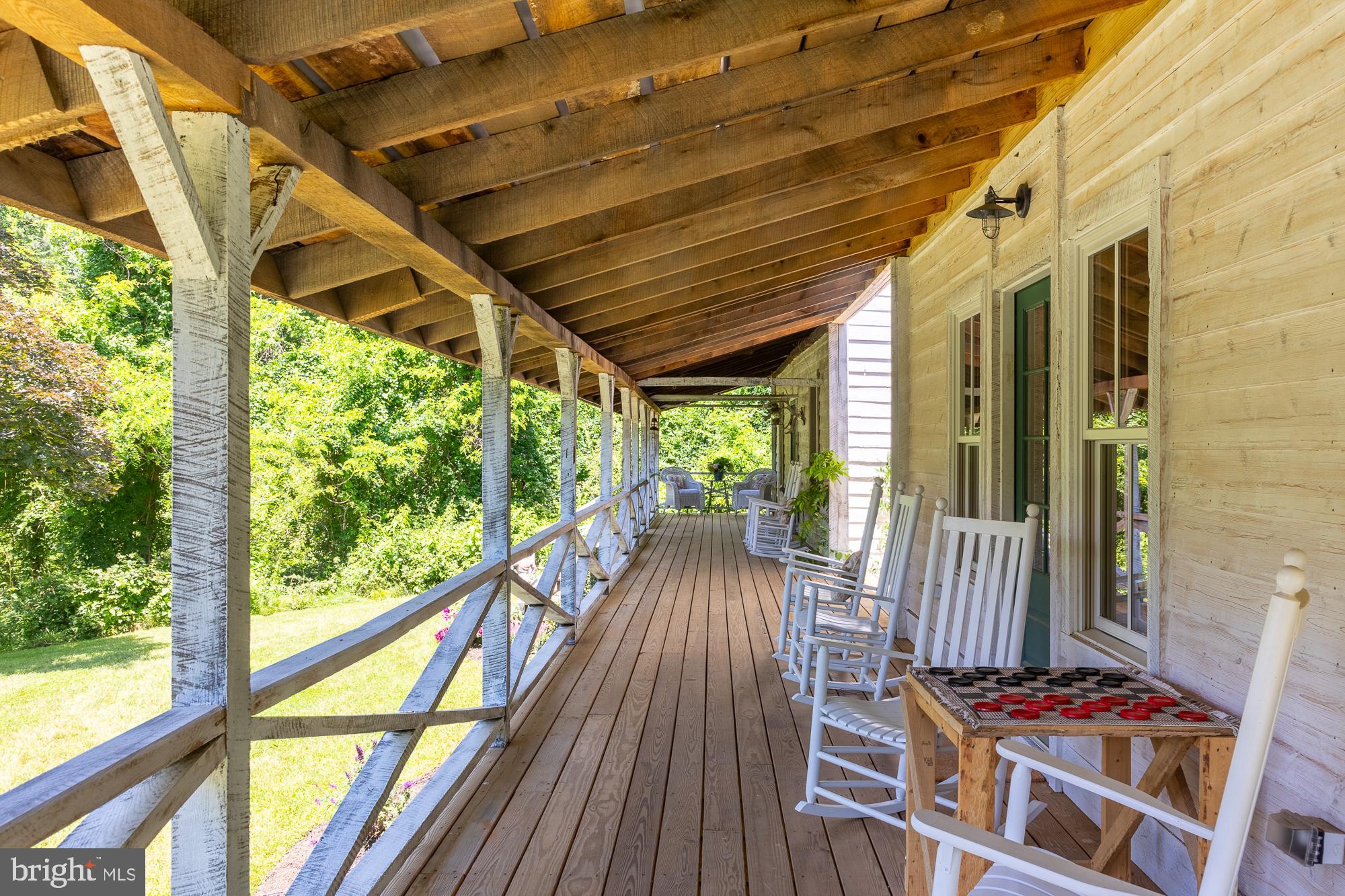4320 Browntown Road Front Royal, VA 22630 - Photo 5 of 47 a view of balcony with wooden floor
