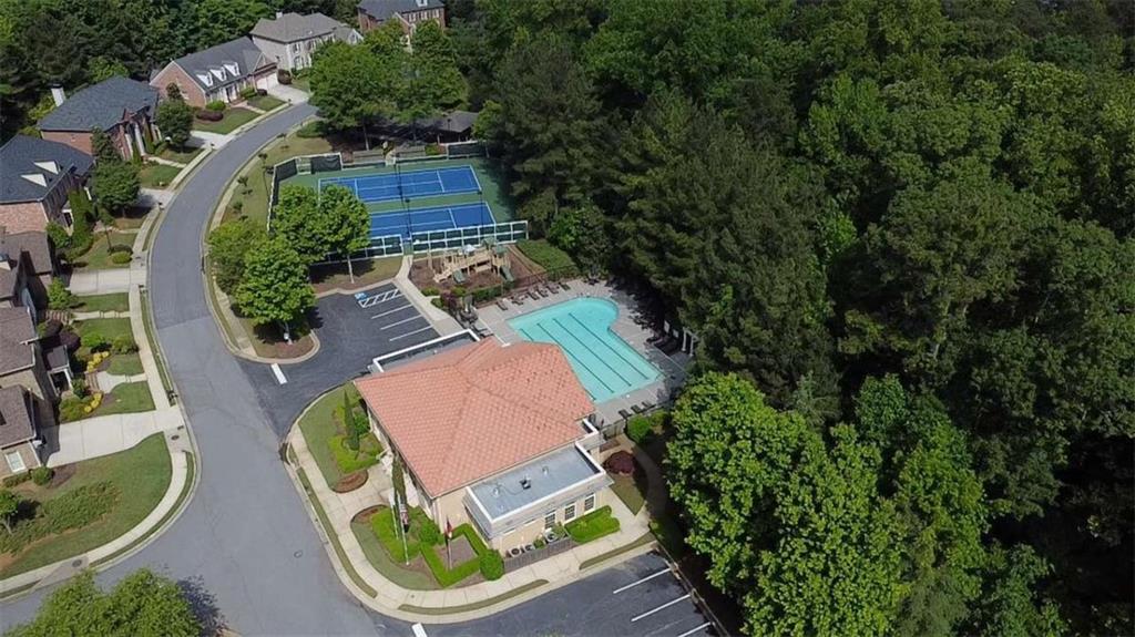 7520 Ledgewood Way Suwanee, GA 30024 - Photo 95 of 95 an aerial view of a house with outdoor space