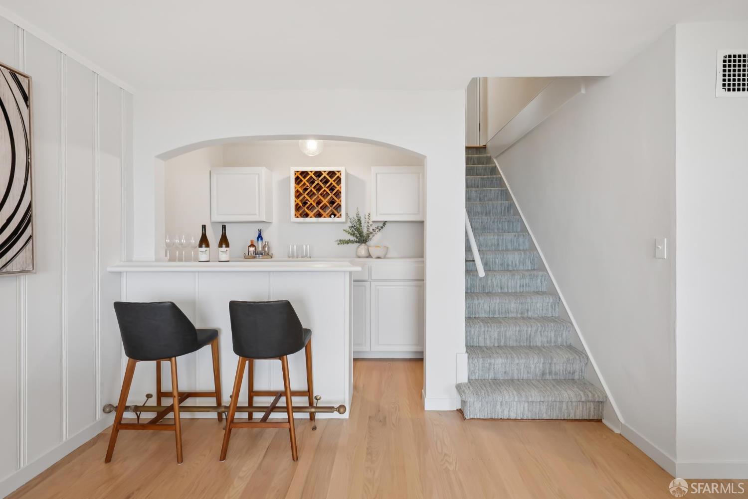 1867 15th Avenue San Francisco, CA 94122 - Photo 42 of 75 a view of entryway and hall with wooden floor