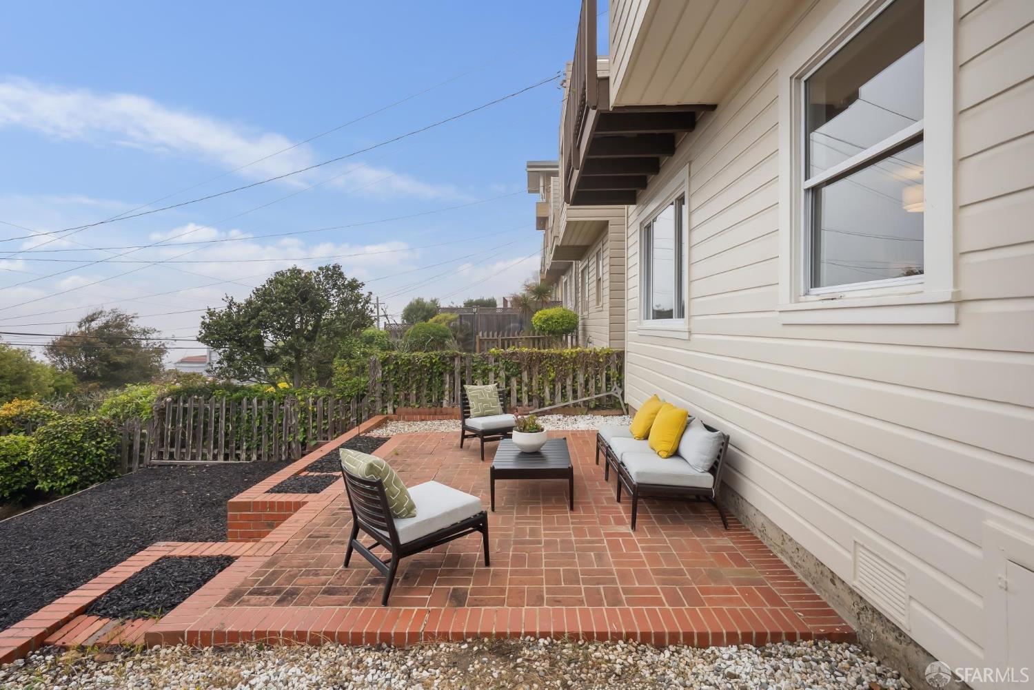1867 15th Avenue San Francisco, CA 94122 - Photo 56 of 75 a view of sitting area with furniture on wooden deck