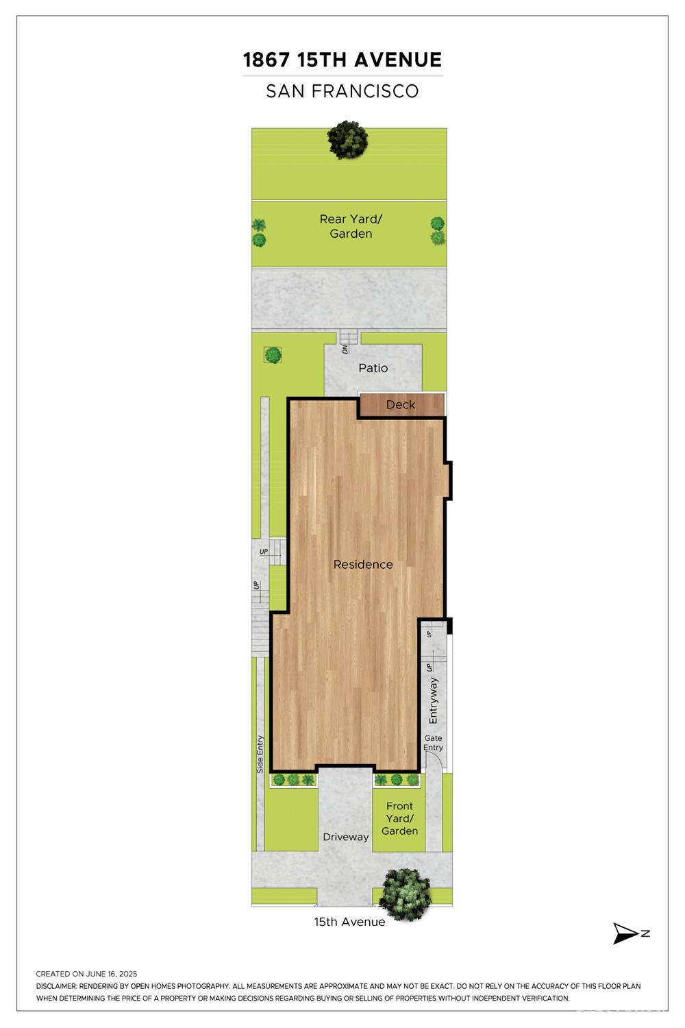 1867 15th Avenue San Francisco, CA 94122 - Photo 75 of 75 a picture of a bench in front of a door