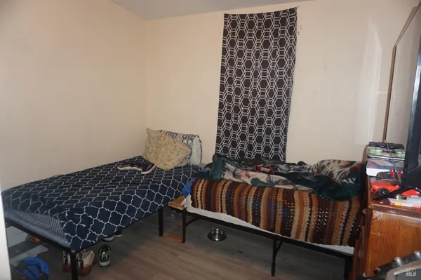 a view of balcony with furniture