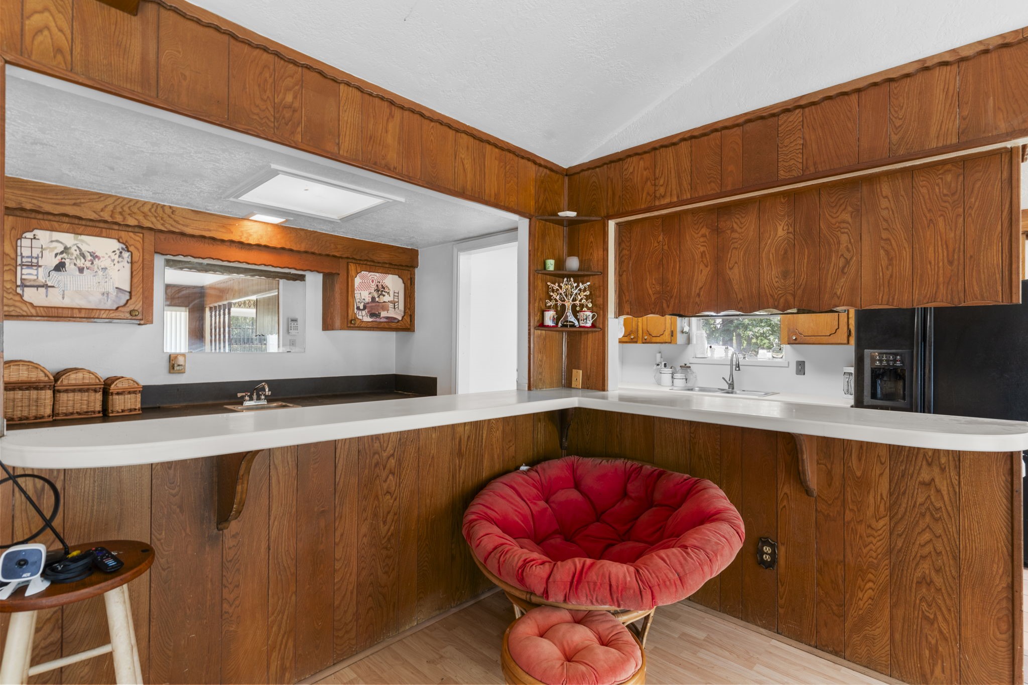 2395 Southline Road Conroe, TX 77384 - Photo 7 of 44 a kitchen with stainless steel appliances a sink and a microwave