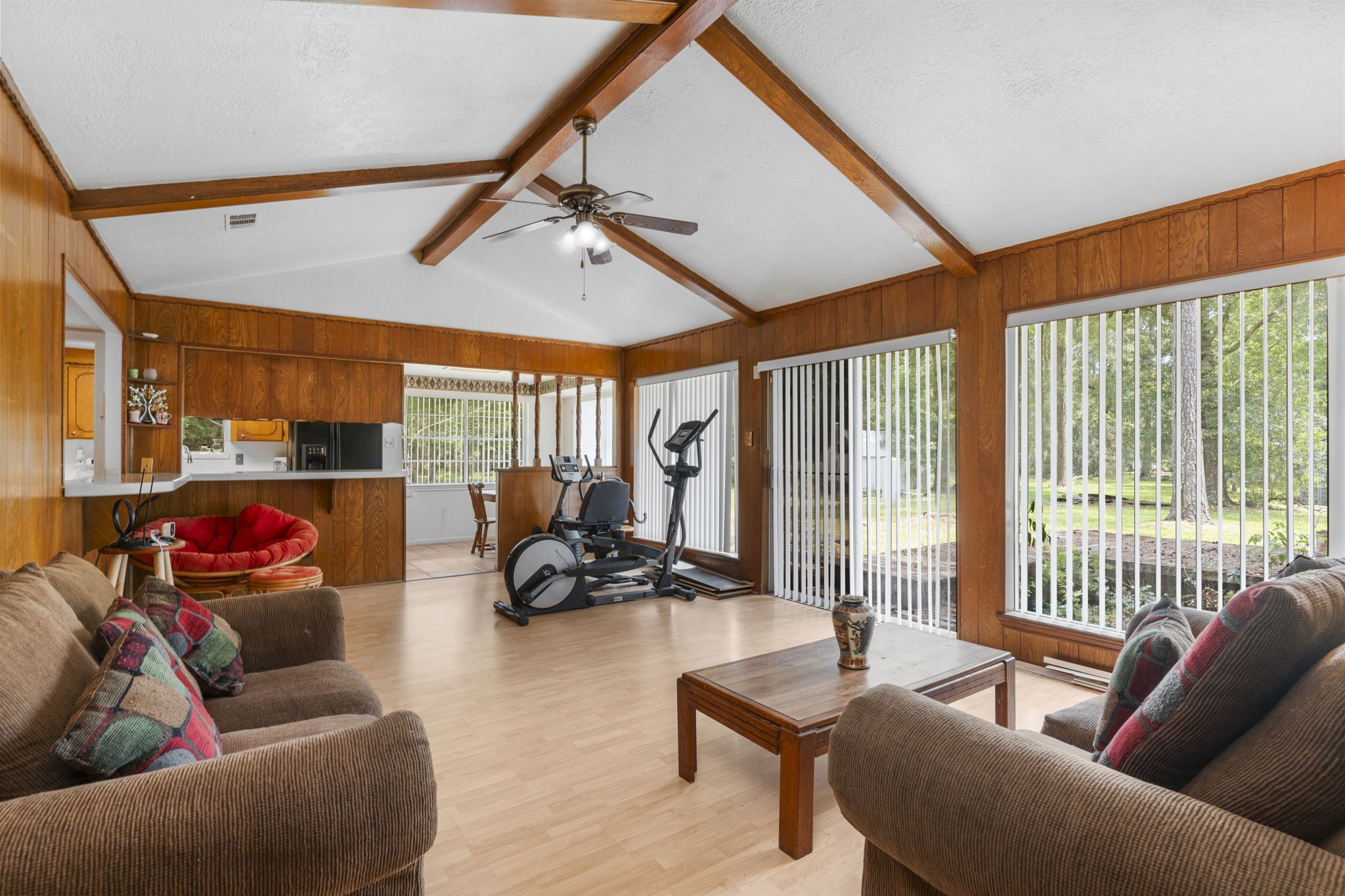 2395 Southline Road Conroe, TX 77384 - Photo 8 of 44 a outdoor living space with patio furniture