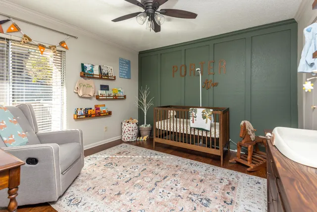 a room with storage and utility