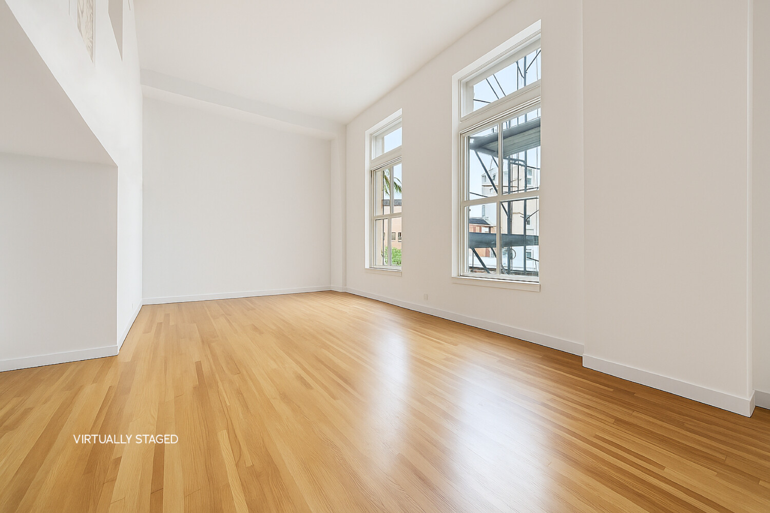 240 Centre Street, Unit 3B Manhattan, NY 10013 - Photo 2 of 20 a view of an empty room and window