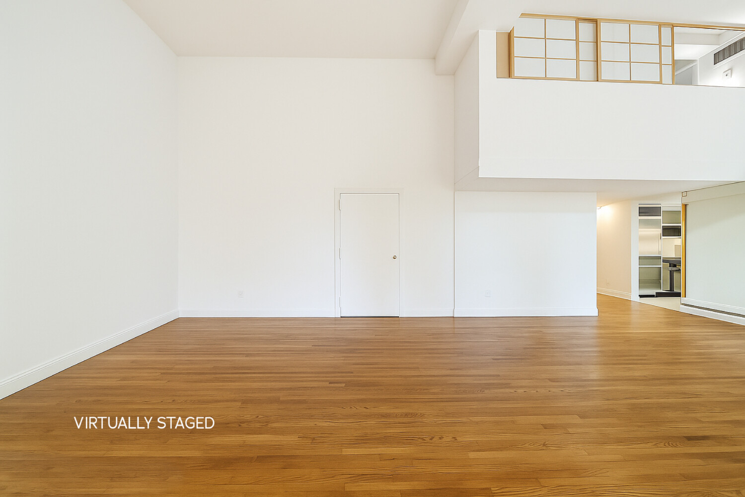 240 Centre Street, Unit 3B Manhattan, NY 10013 - Photo 10 of 20 a view of empty room with wooden floor