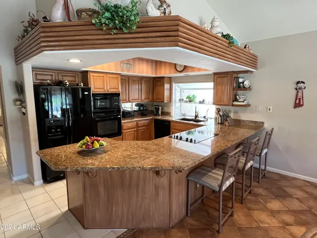 a living room with furniture and window