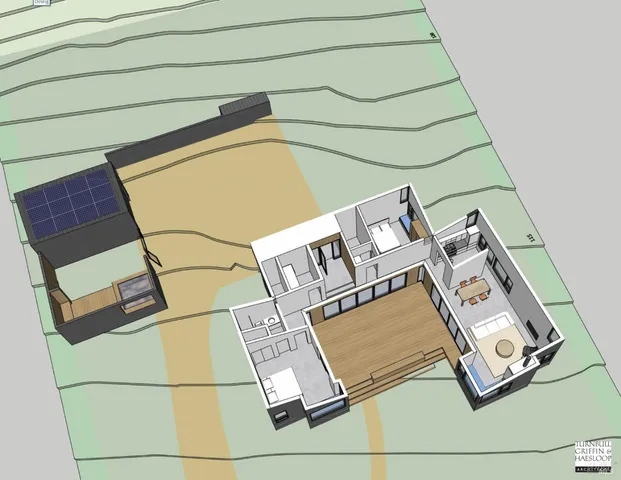 a black and white photo of a picture of white wall