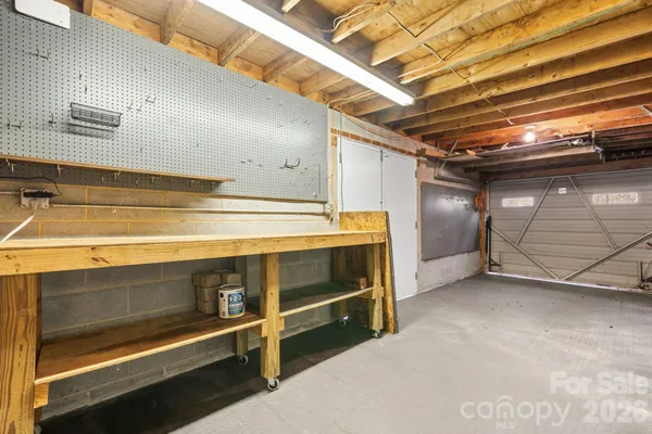 a view of room with storage