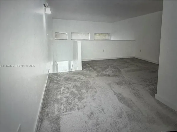 a view of empty room