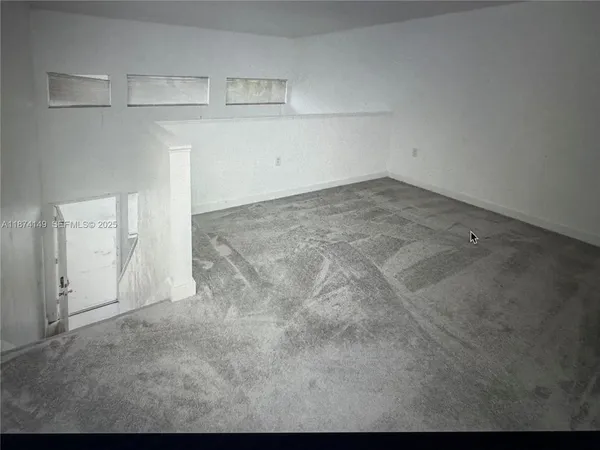 a view of empty room