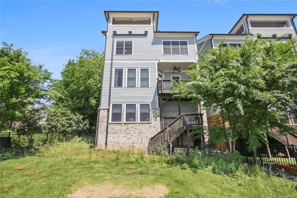 692 Drewry Street Northeast Atlanta, GA 30306 - Photo 25 of 25 front view of a house with a yard