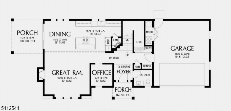 5 2nd Street Warren, NJ 07059 - Photo 4 of 5 a picture of a wall with a white wall and sign