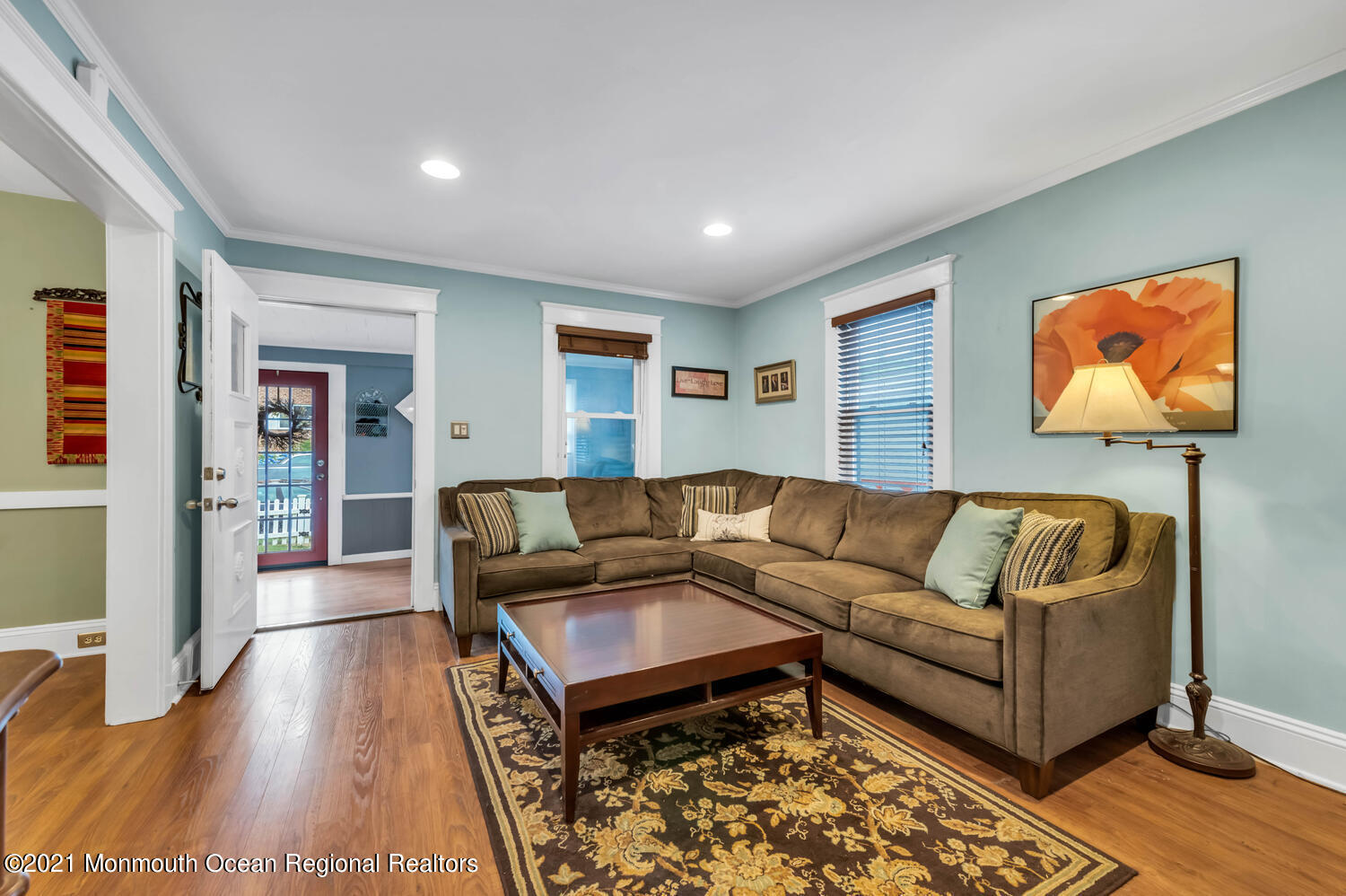 294 Spring Street Red Bank, NJ 07701 - Photo 5 of 21 a living room with furniture and a wooden floor