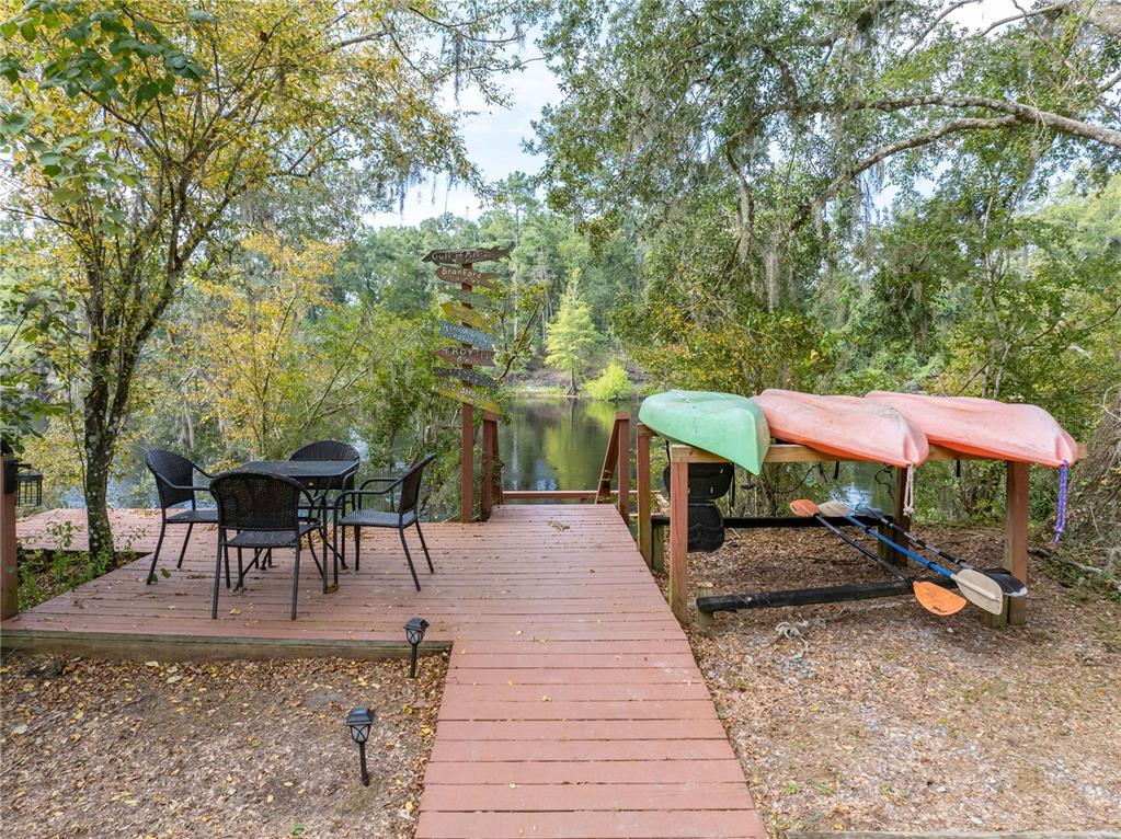 22205 North County Road 349 O'Brien, FL 32071 - Photo 30 of 68 a view of a patio with furniture and a table