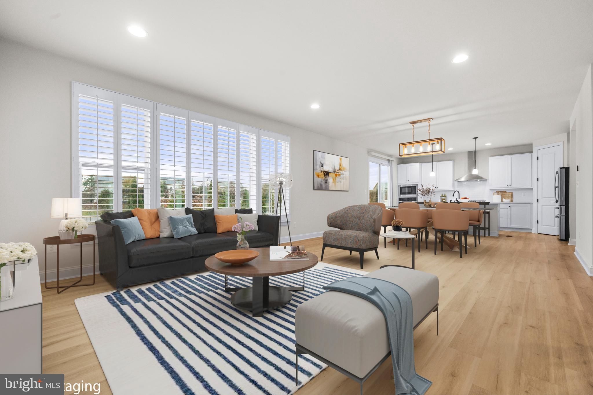 9516 Kimbleton Hall Loop Manassas Park, VA 20111 - Photo 9 of 51 a living room with furniture and a large window