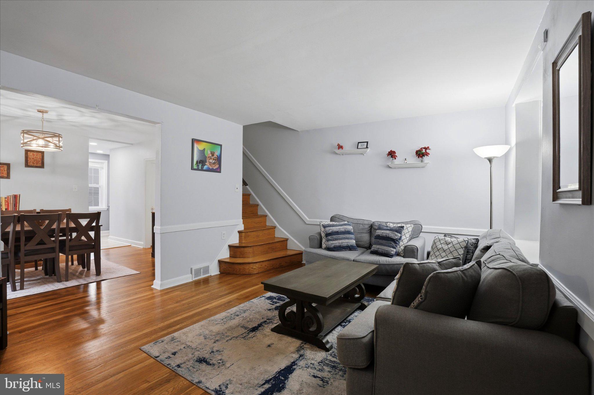 2316 Kenilworth Road Ardmore, PA 19003 - Photo 2 of 25 Inviting living space with warm tones.