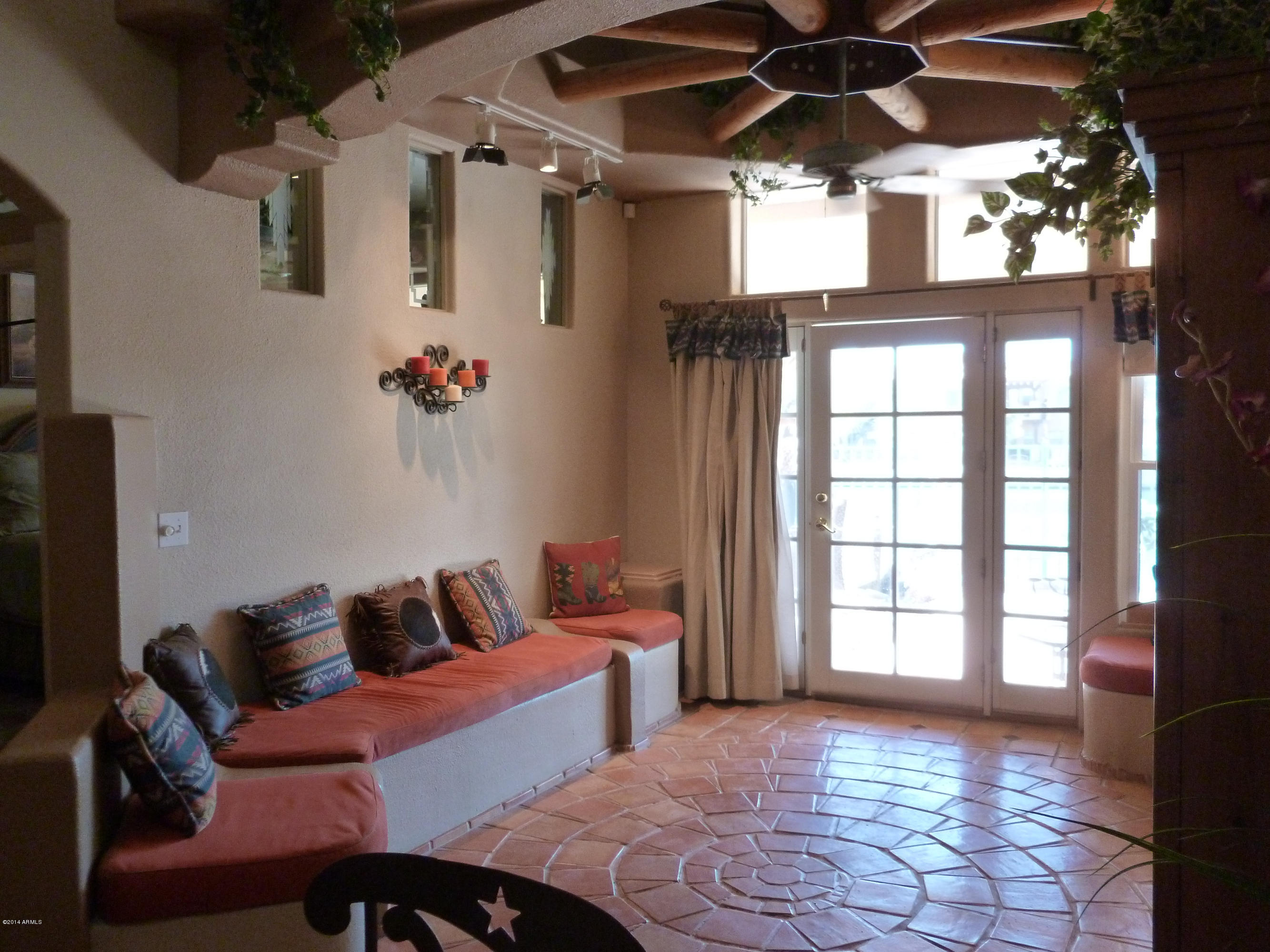 1135 East Frye Road Phoenix, AZ 85048 - Photo 8 of 60 Living area with french doors to patio
