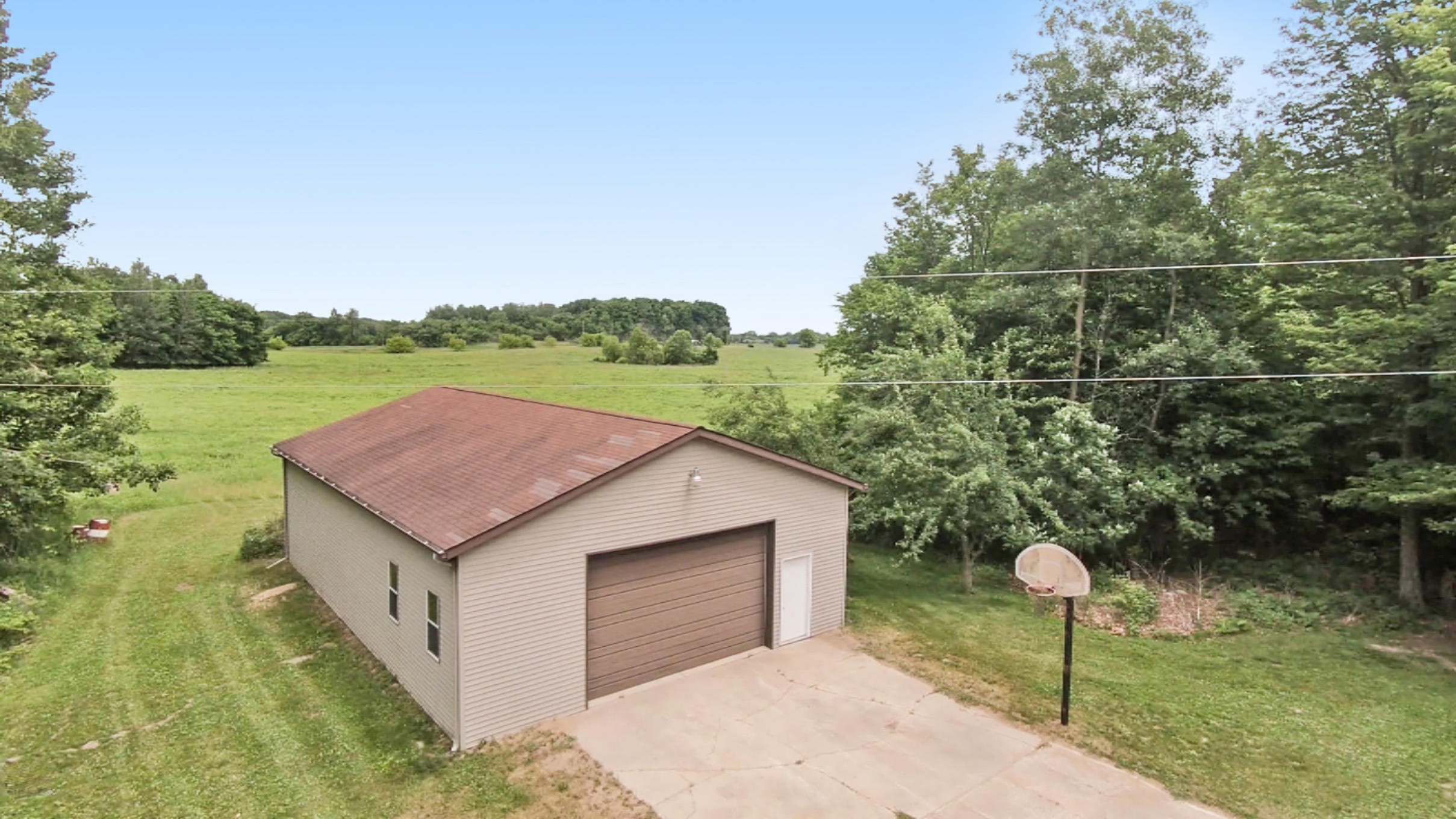10354 North Backus Road Lakeview, MI 48850 - Photo 33 of 39 Polebarn aerial