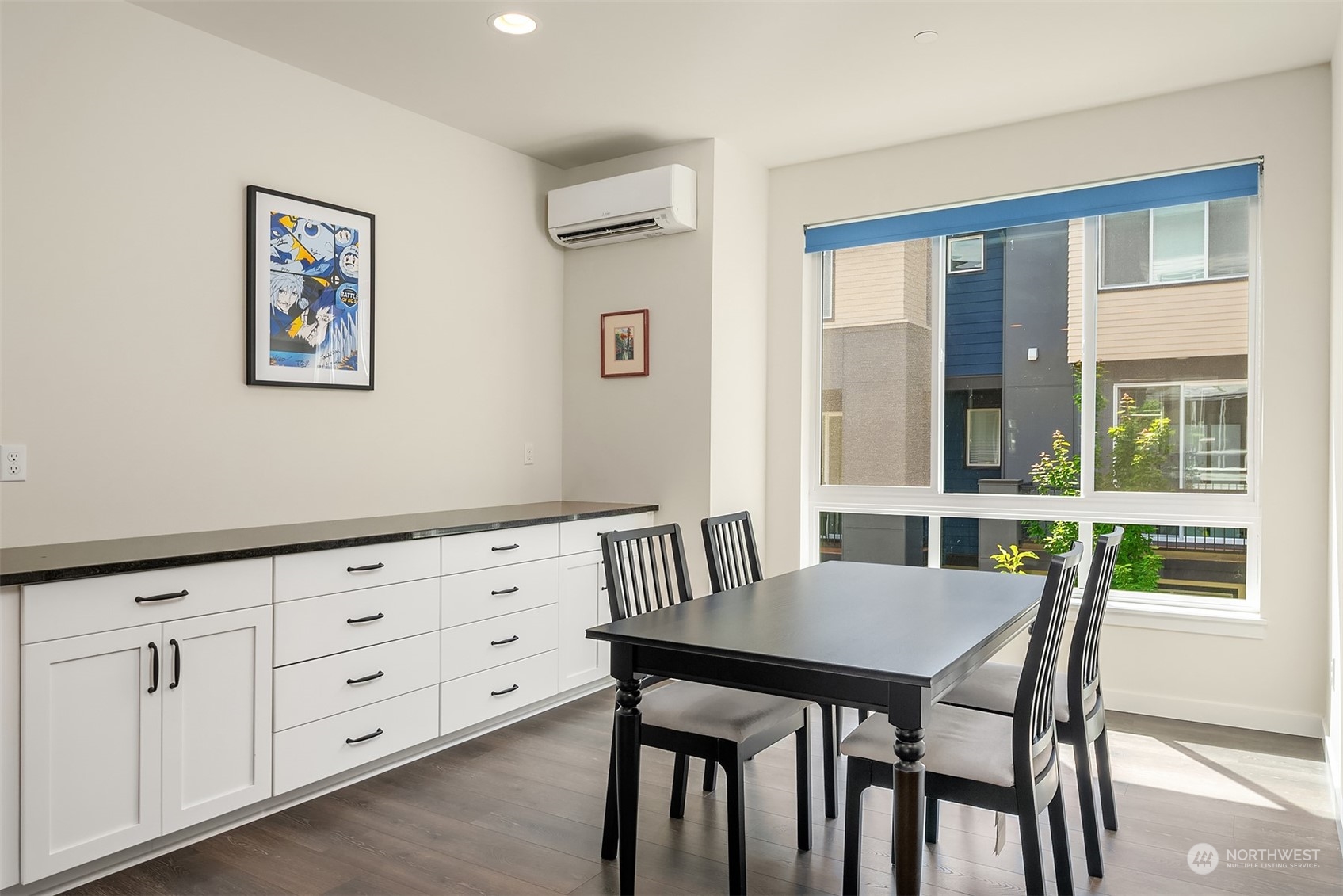 616 237th Place Southeast, Unit B Bothell, WA 98021 - Photo 13 of 33 a view of a dining room with furniture window and outside view