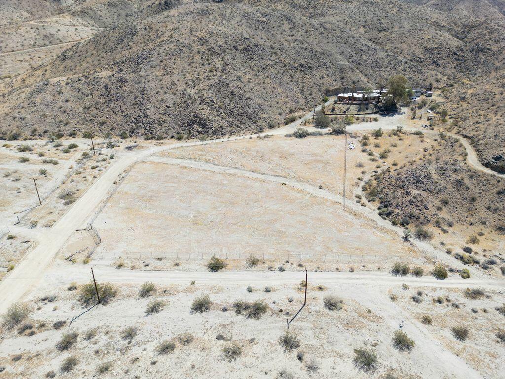 0 Helms Road Desert Hot Springs, CA 92241 - Photo 11 of 14 a view of a yard covered in snow