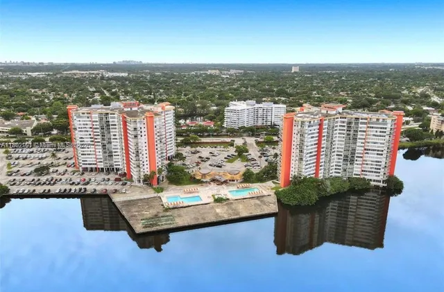 a view of roof with city view