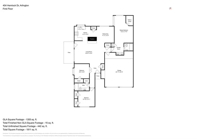 $1,895 | 404 Hemlock Drive, Arlington, TX 76018