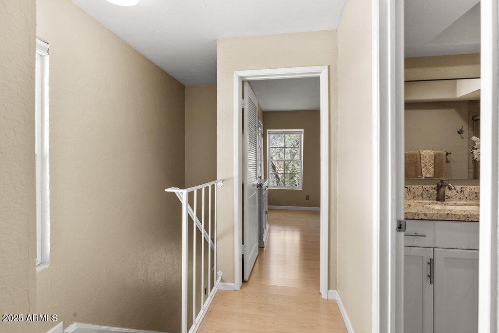 1252 East Medlock Drive Phoenix, AZ 85014 - Photo 18 of 33 Upstairs View to Bath and Bedroom 2